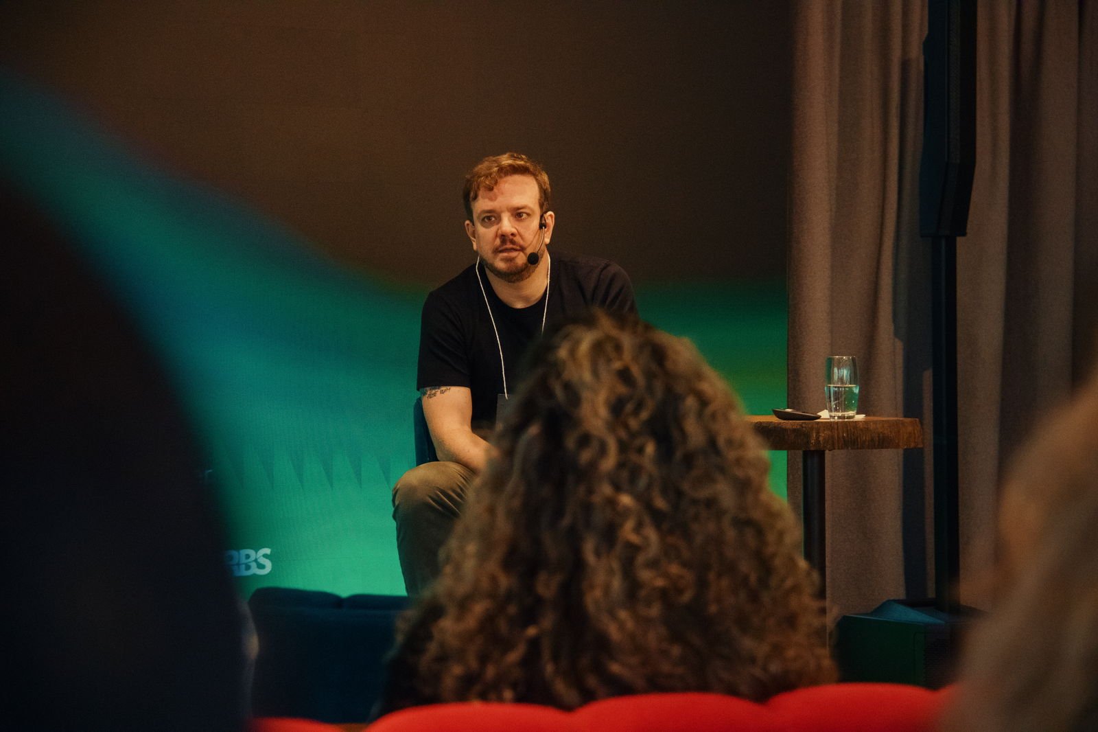 Conversa no palco